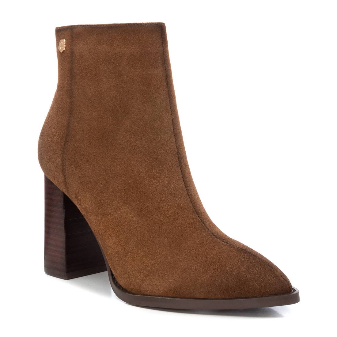 Carmela 16091802 bottine femme cuir marron talon 9 cm