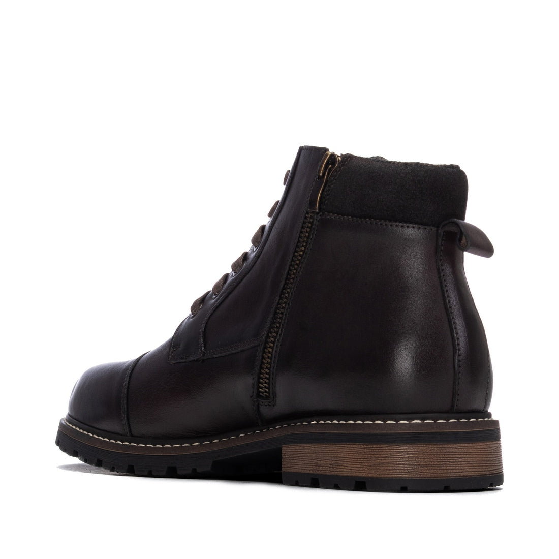 Carmela 16419702 bottine homme marron cuir à lacets