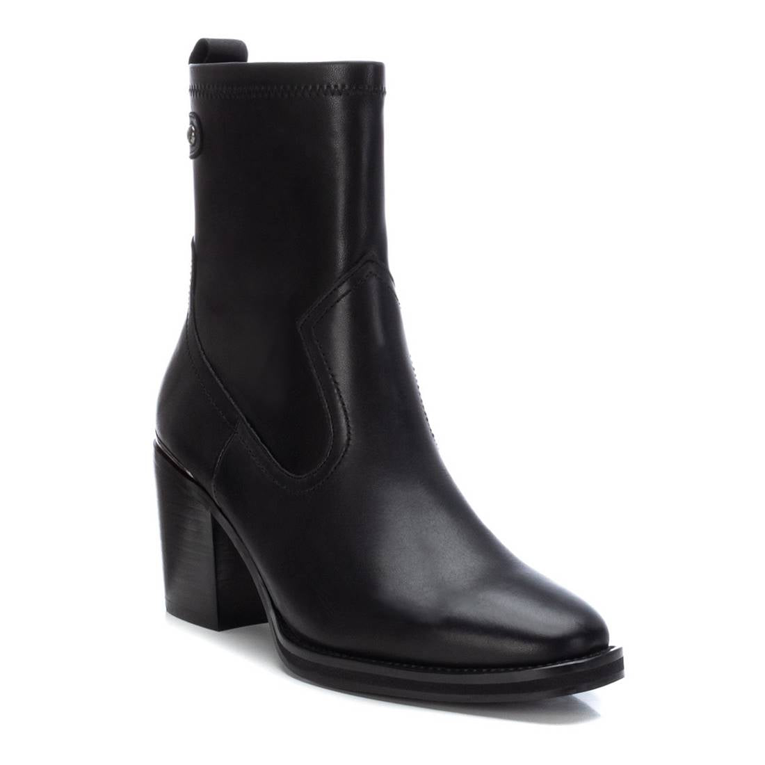 Carmela 16111501 bottines femme noir cuir talon 7 cm