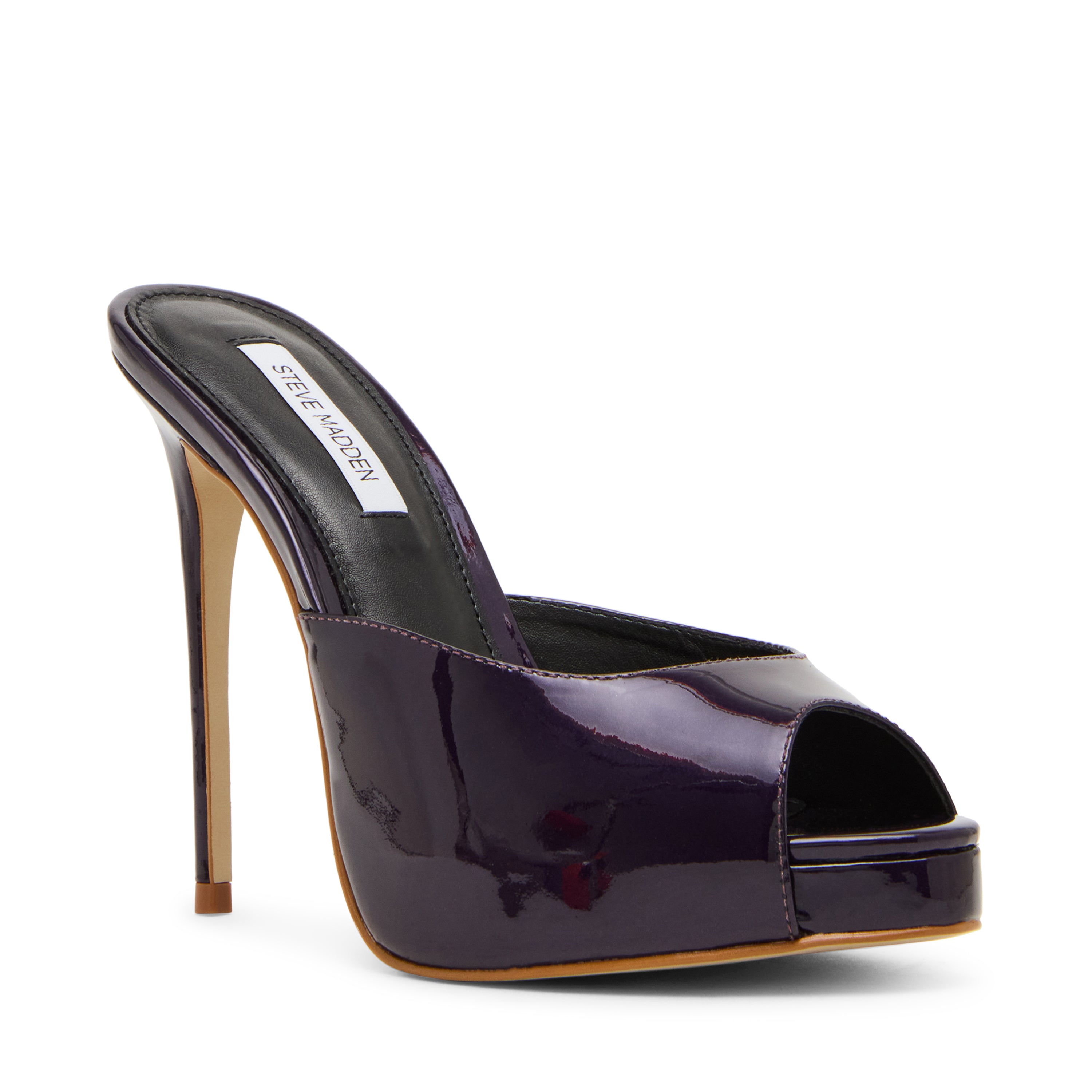 Steve Madden Distract mule femme vernis prune