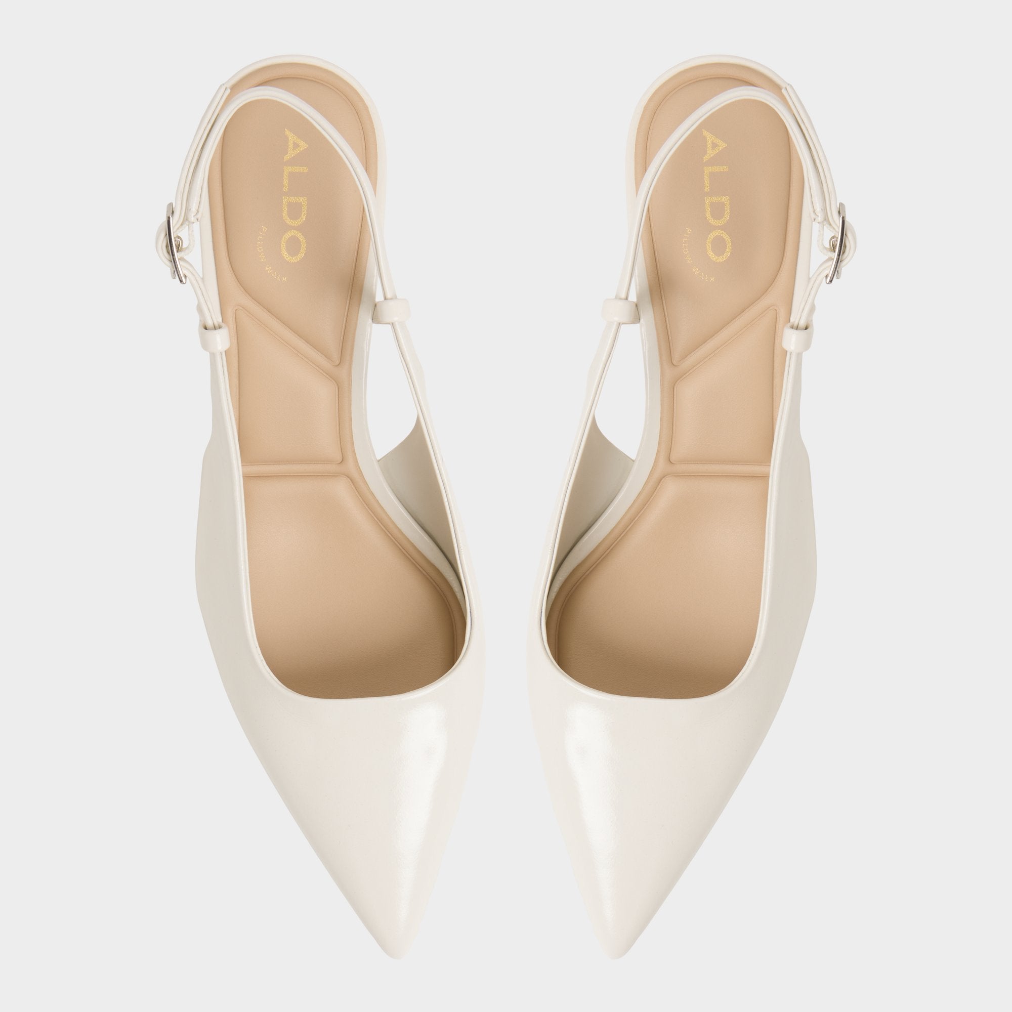ALDO Adan escarpins vernis petit talon