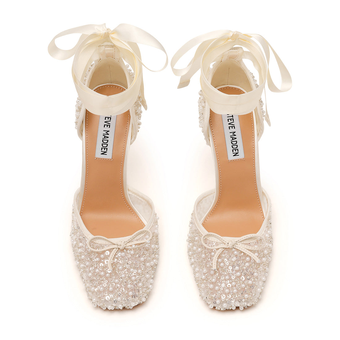 Steve Madden Larina-SEQ escarpins ivoire talon 10 cm