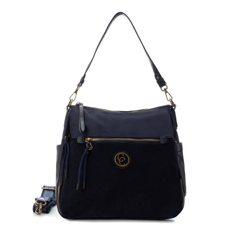 Carmela 18611803 sac épaule femme bleu 31 cm