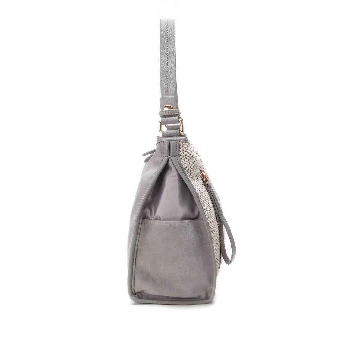 Carmela 18615001 sac cuir gris épaule