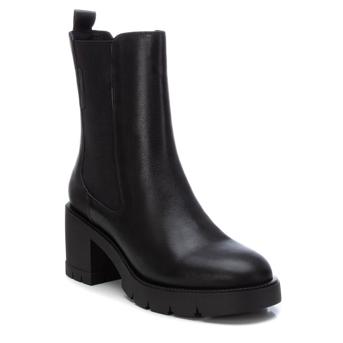 Carmela 16190201 bottine femme noire cuir talon 6 cm
