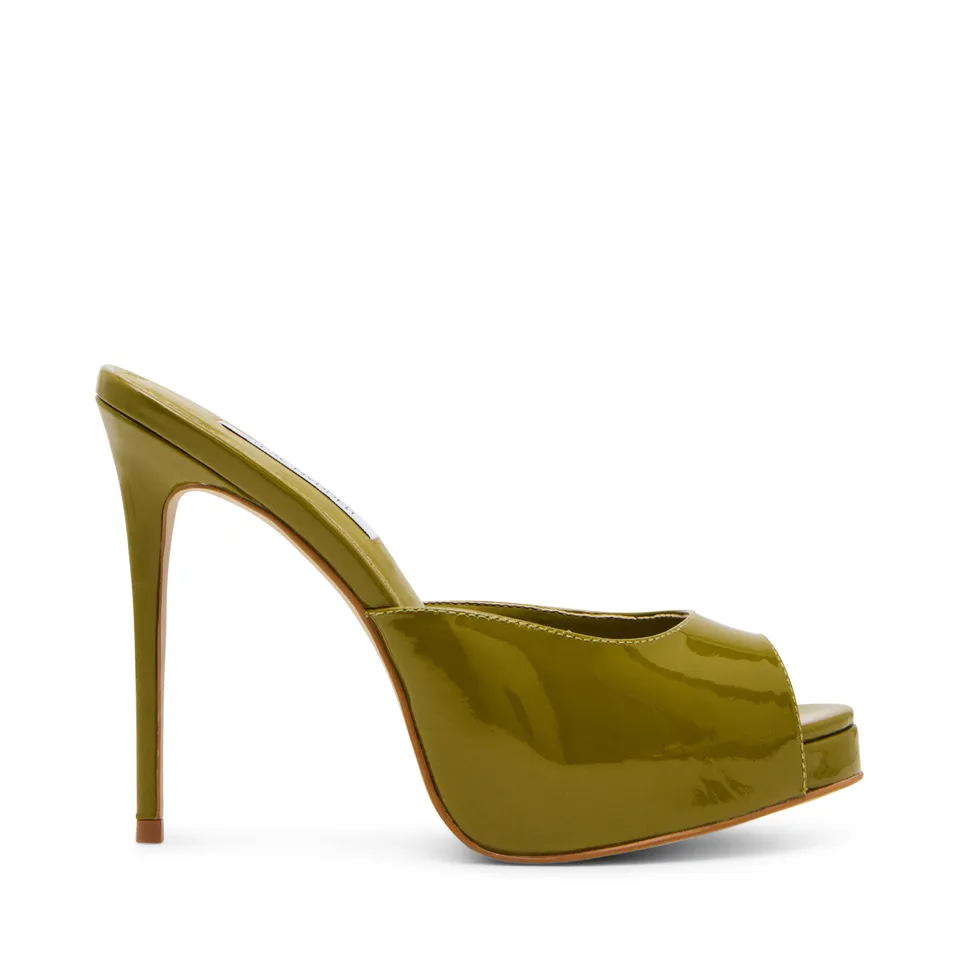 Steve Madden Distract mule olive vernie talon 10 cm
