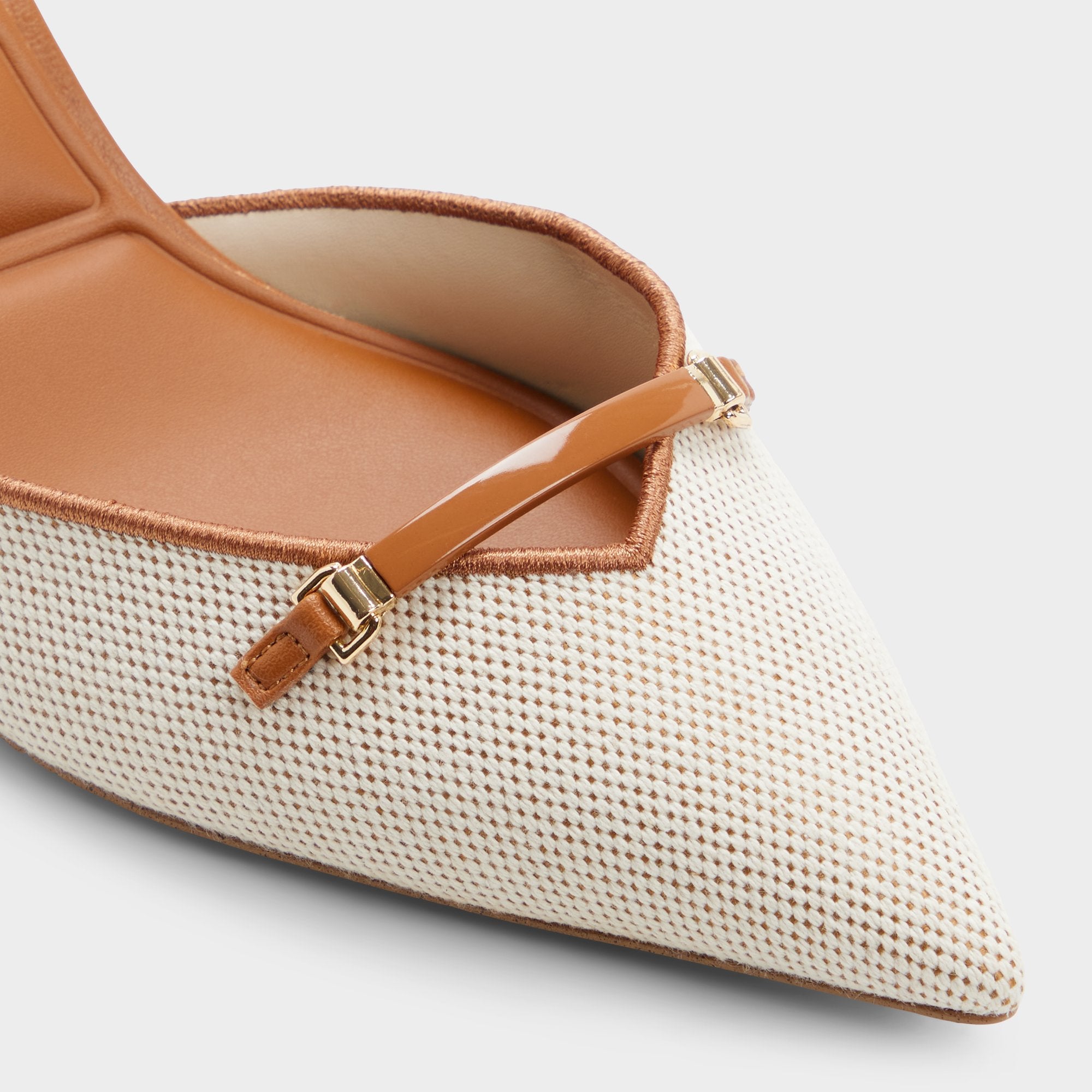 ALDO Nailah escarpins slingback beige petit talon