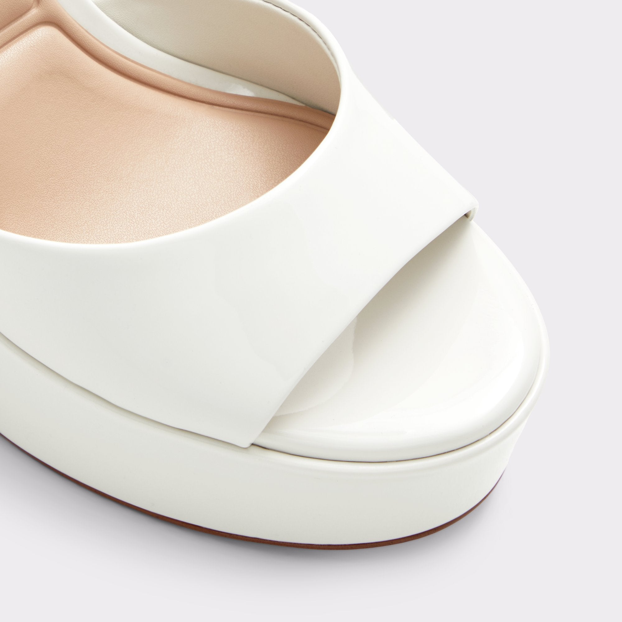 ALDO Nissa sandales plateforme blanche