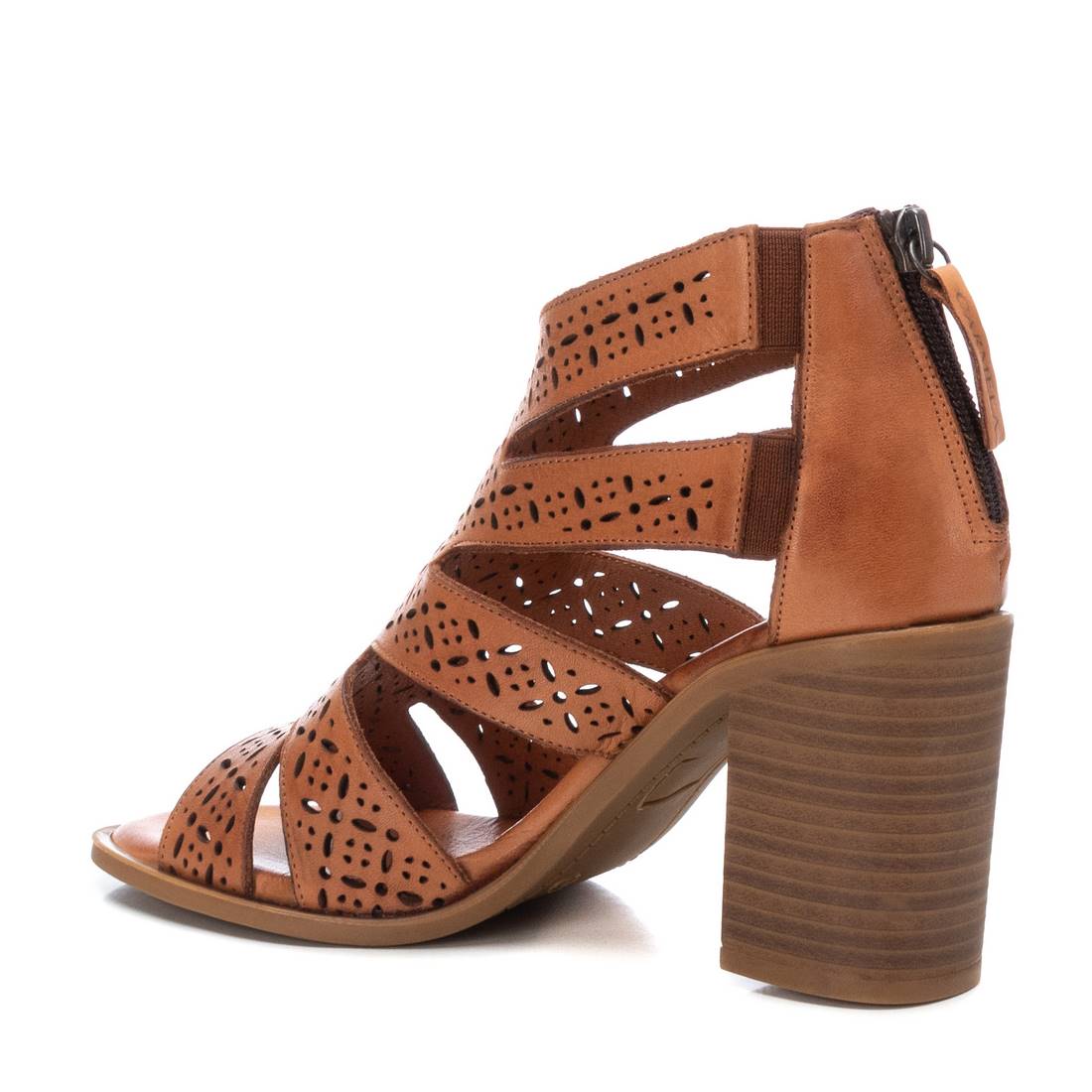 Carmela 16069402 sandales femme marron cuir 9 cm