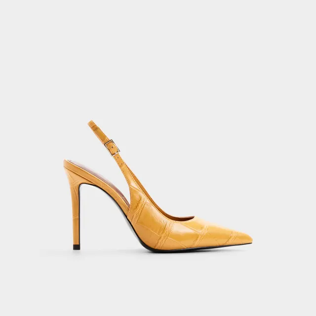 ALDO Stessysling 2.0 escarpins orange effet croco