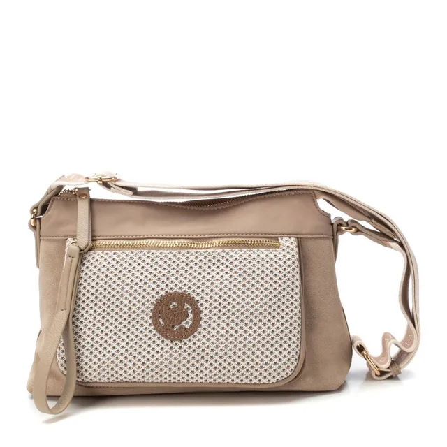 Carmela 18614801 sac bandoulière marron textile