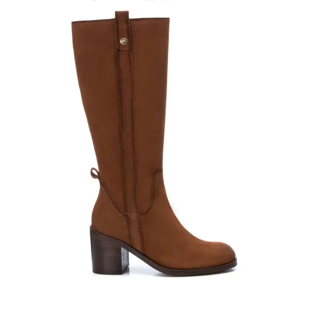 Carmela 16098002 bottes marron serraje talon 7 cm