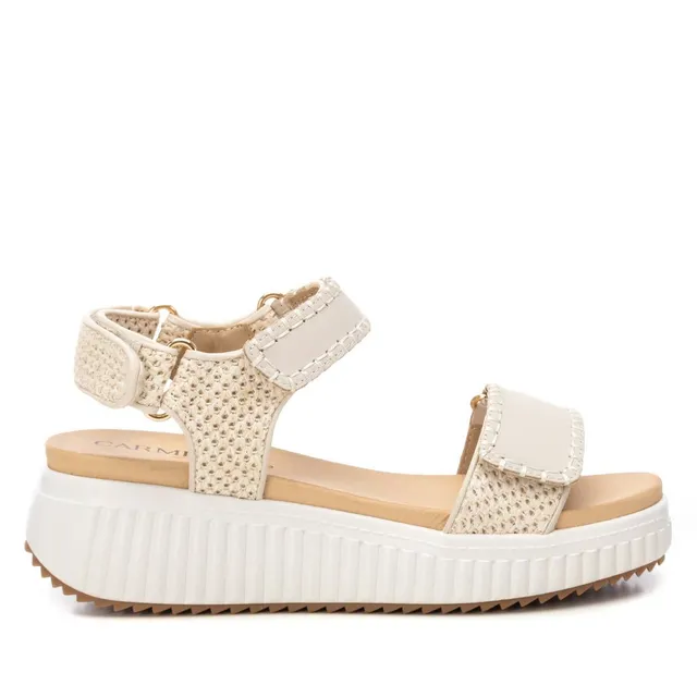 Carmela 16224302 sandales confort marron cuir scratch