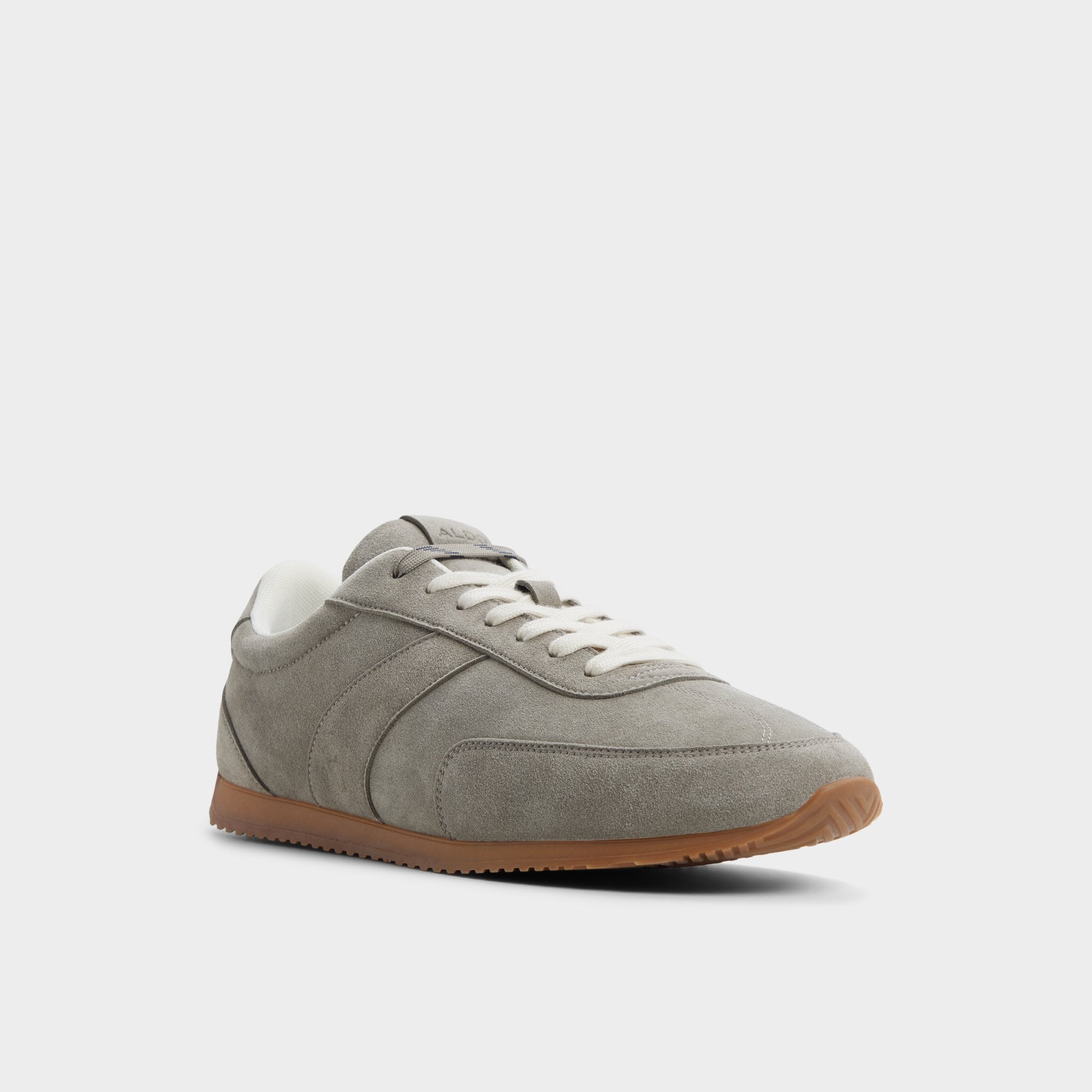 ALDO Nathaniel baskets basses suedine gris