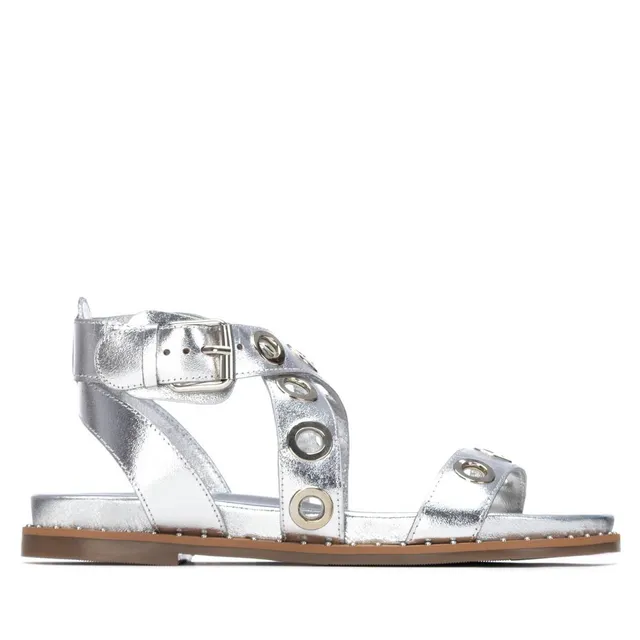 Carmela 162389 16238905 sandales cuir argent