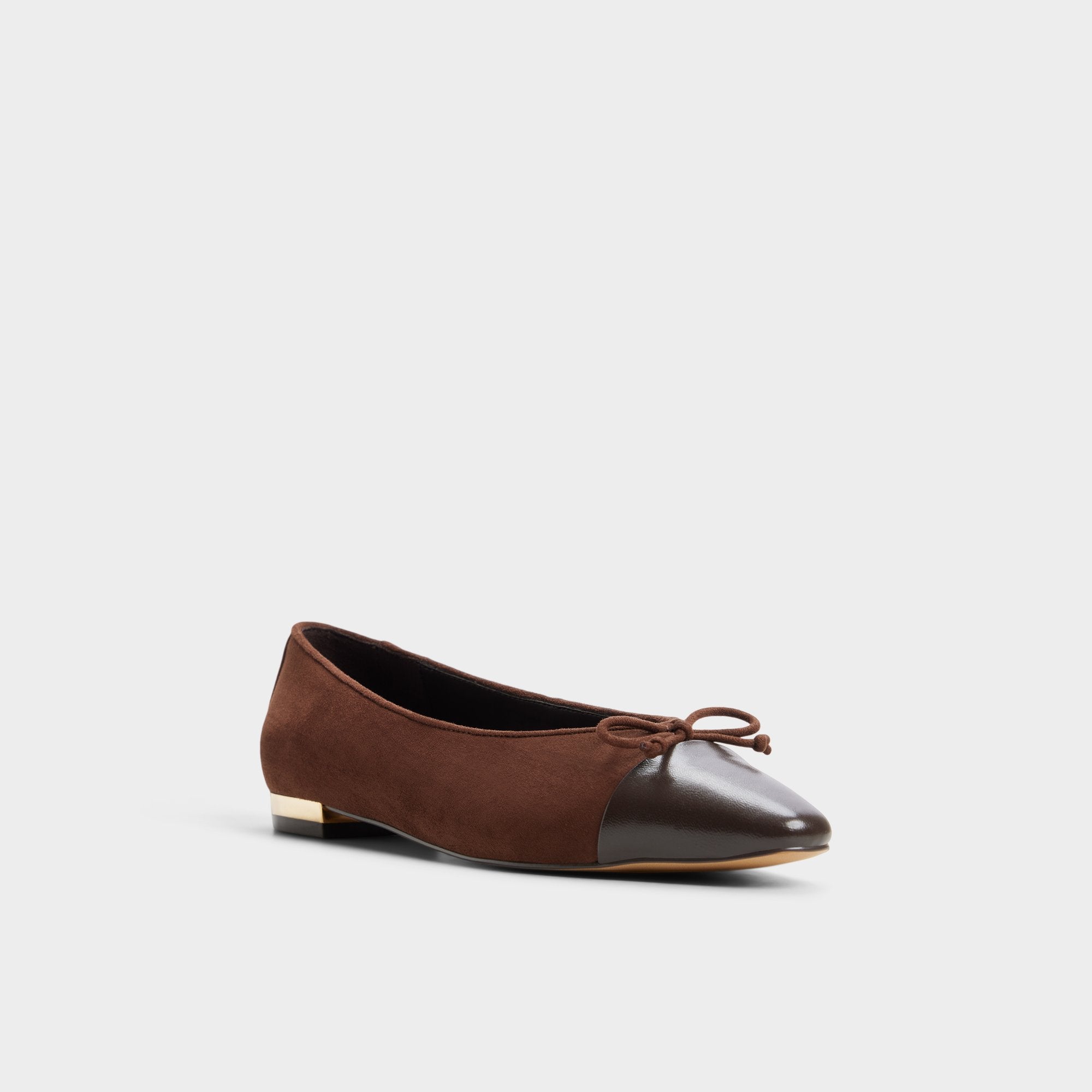 ALDO Krishlyn escarpins marron suède petit talon