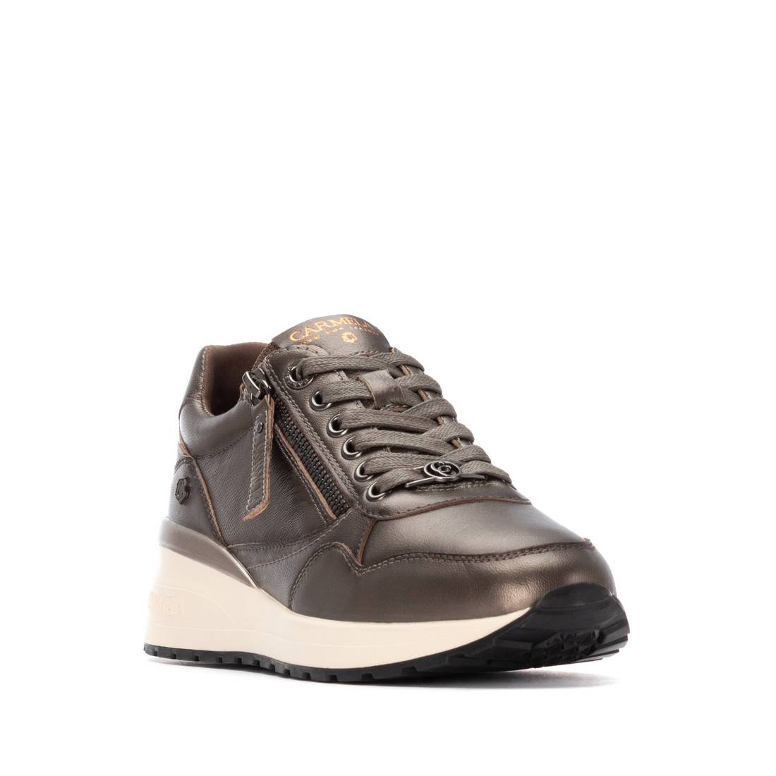 Carmela 16244205 baskets cuir bronze