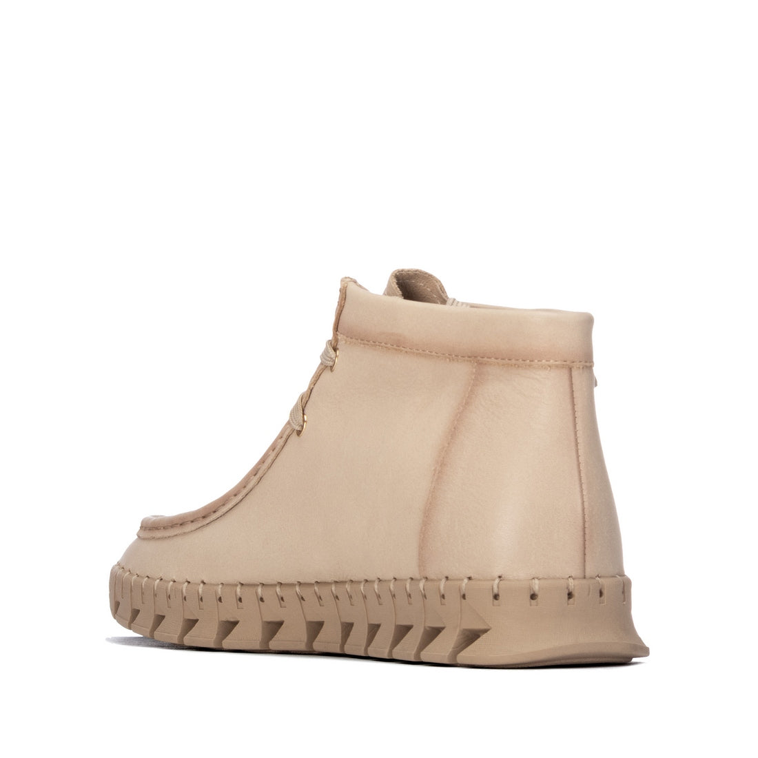 Carmela 16438201 bottines cuir beige à lacets
