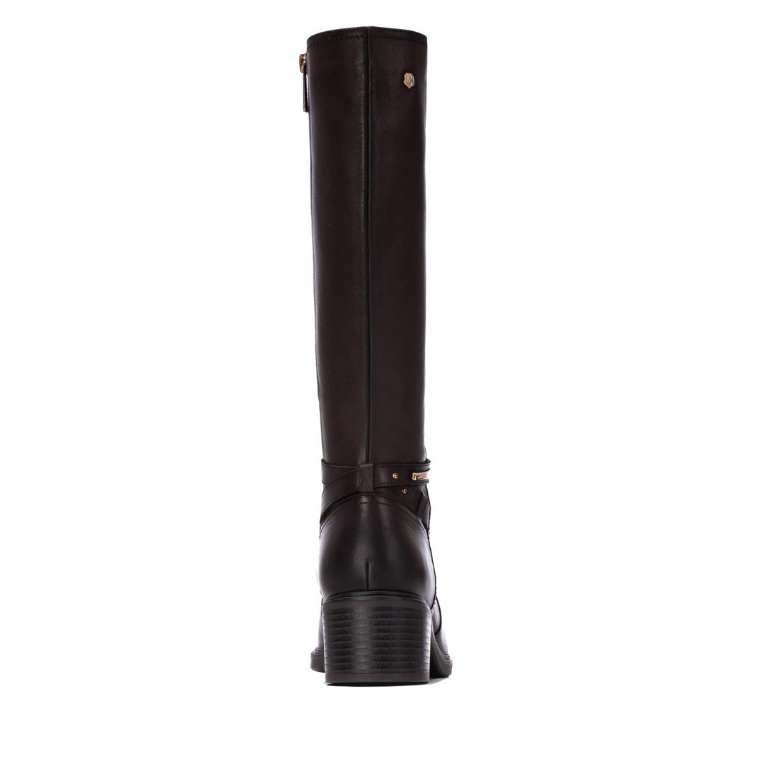 Carmela 16437602 bottes marron cuir talon moyen