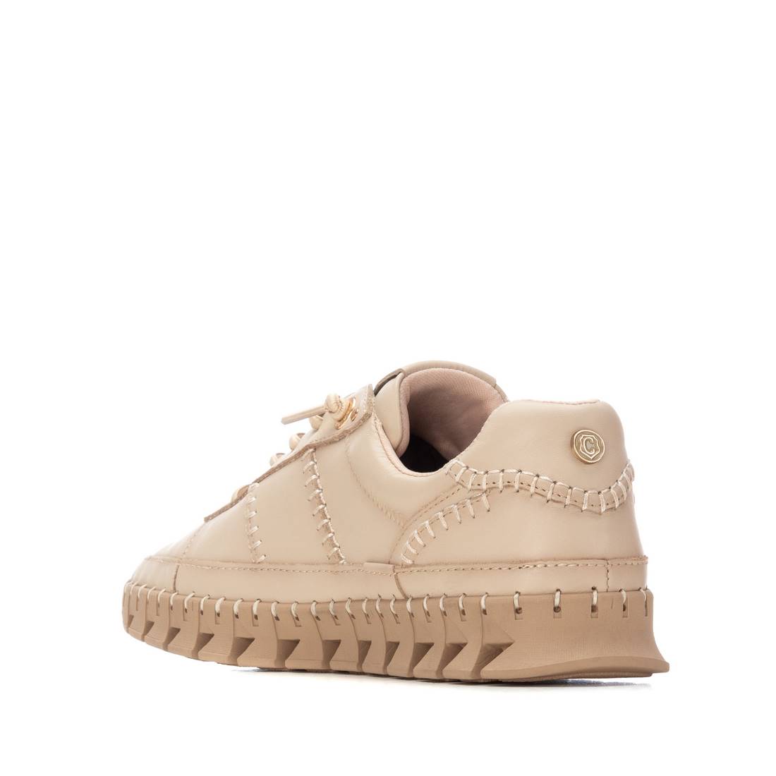 Carmela 16252803 sneakers cuir marron lacets