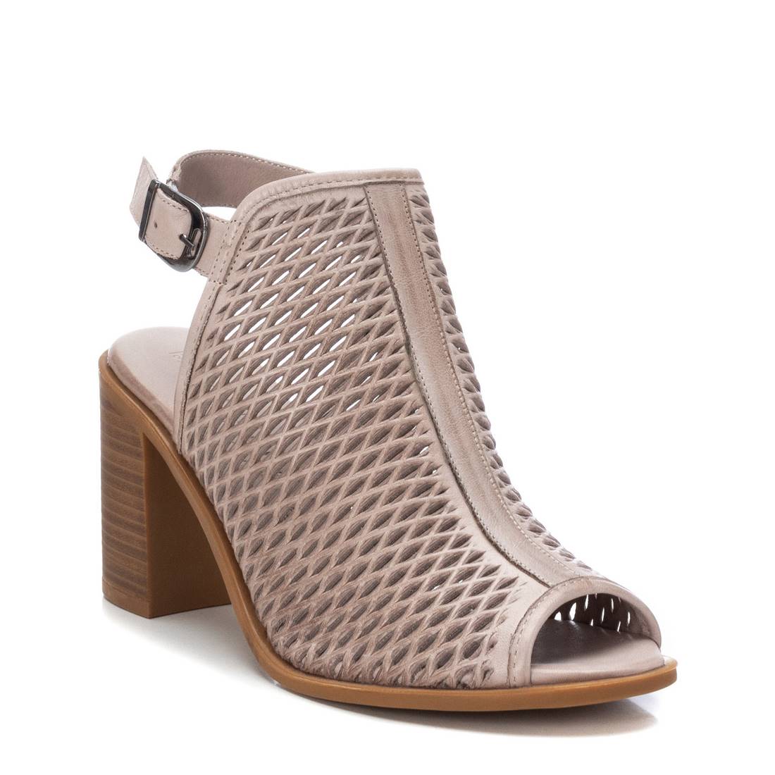 Carmela 16064202 sandale cuir blanc talon 9 cm