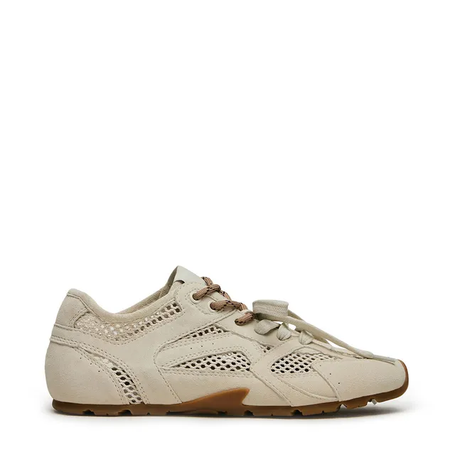 Steve Madden Aziel-Mesh baskets blanc cassé