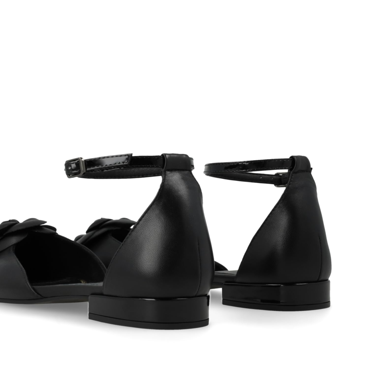 LODI AMB5304 ballerines noires cuir véritable
