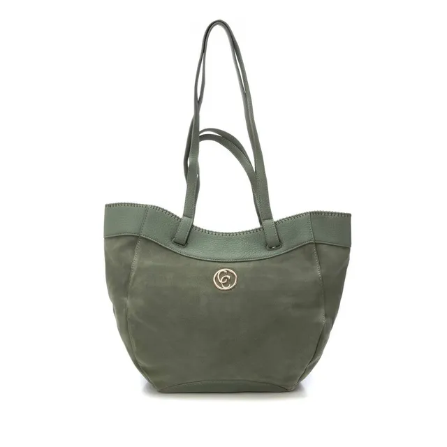 Carmela 18614503 sac cuir kaki 24x38x16 cm