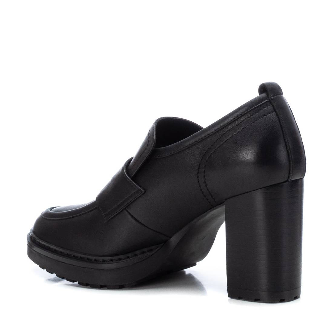 Carmela 16098301 mocassin cuir noir talon 7 cm