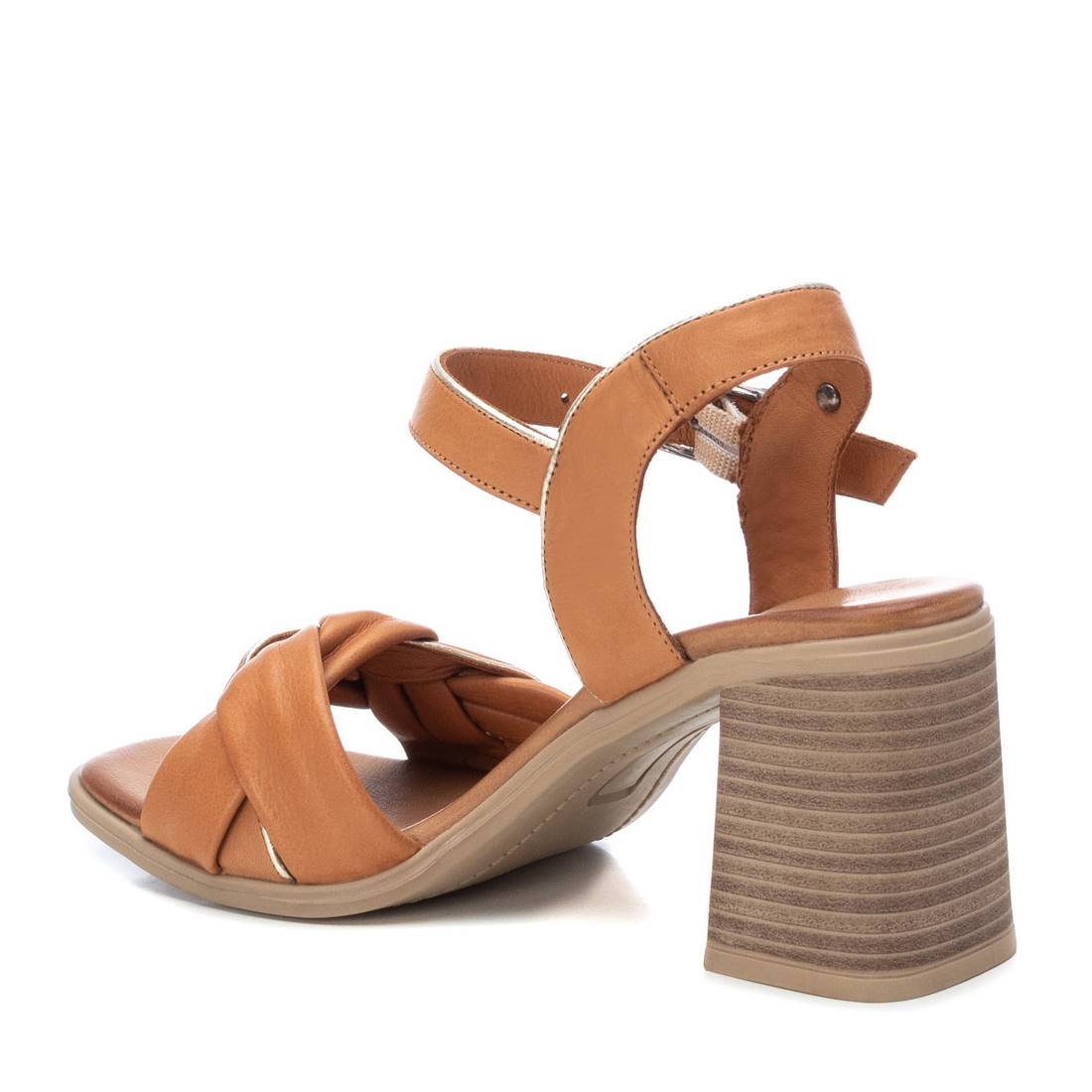 Carmela 16079101 sandale marron cuir talon 8 cm