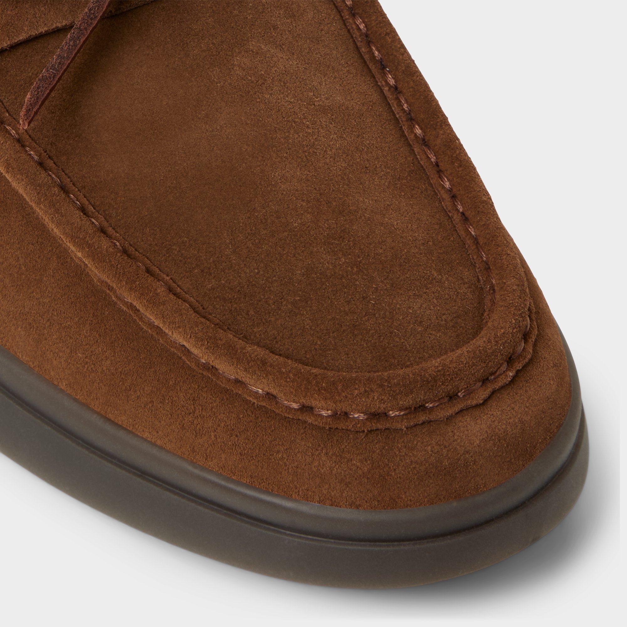 ALDO Bazz chaussures bateau daim cognac