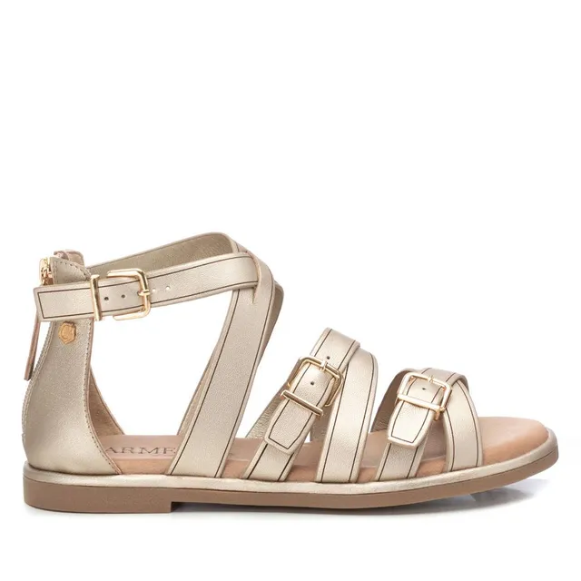 Carmela 16148706 sandale cuir or romaine