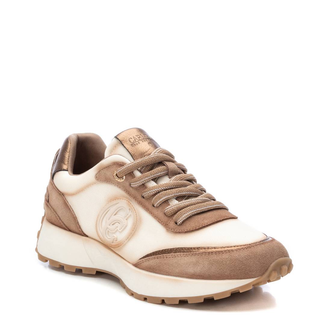 Carmela 16117402 baskets cuir marron lacets