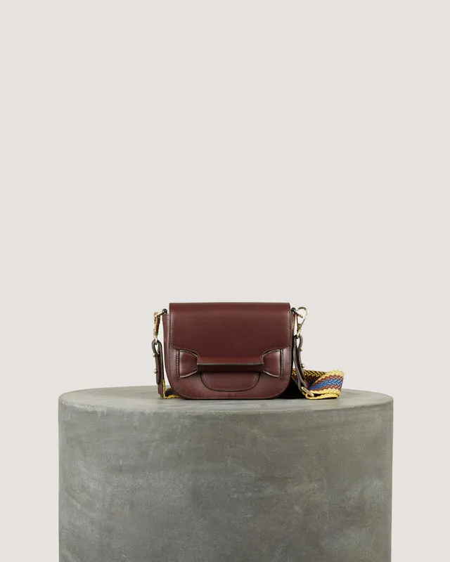 Tila March Ali Mini sac cuir vin bordeaux