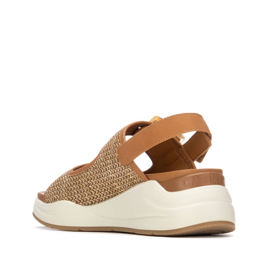 Carmela 16326703 sandales compensées camel