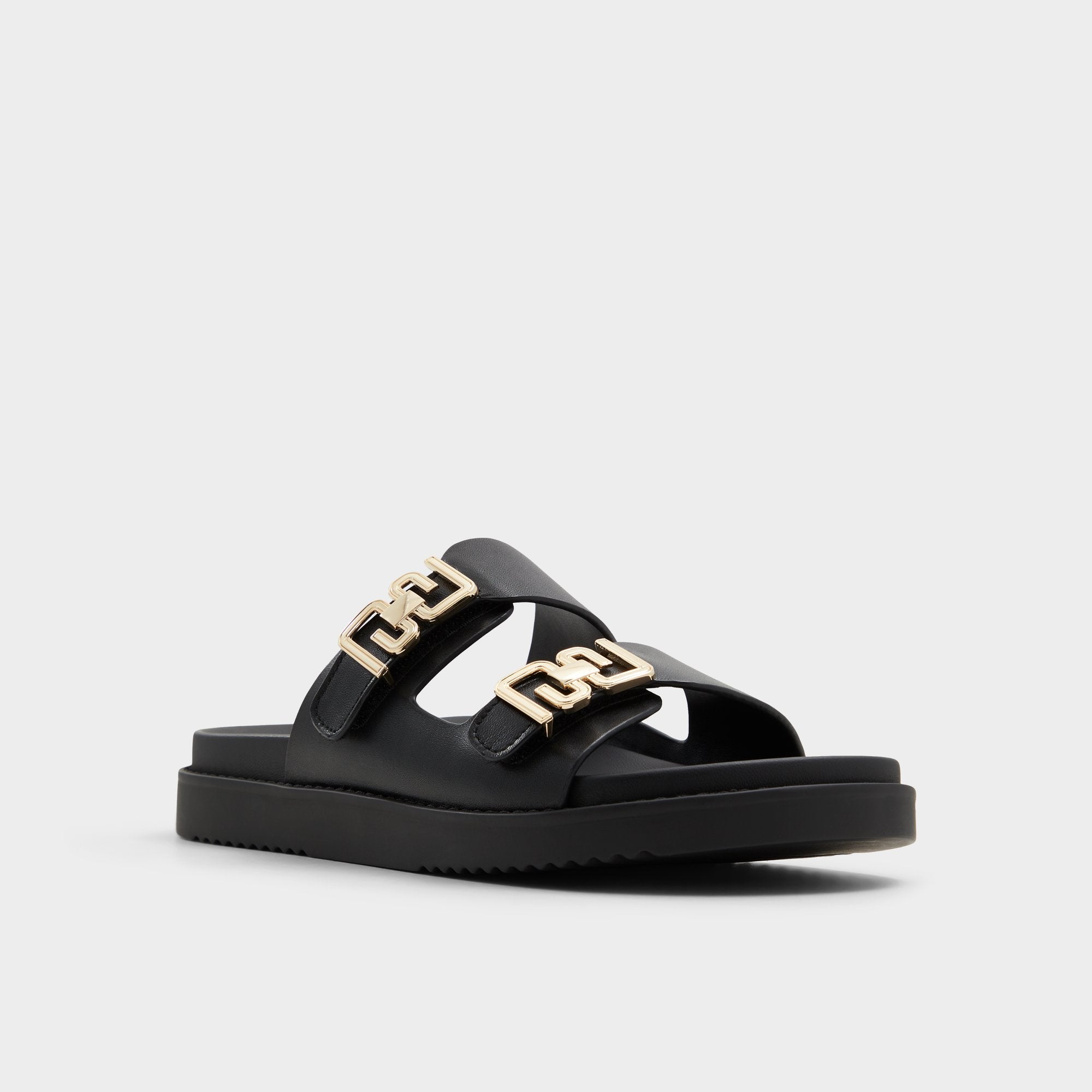 ALDO Alessie mules plates cuir bride chaîne