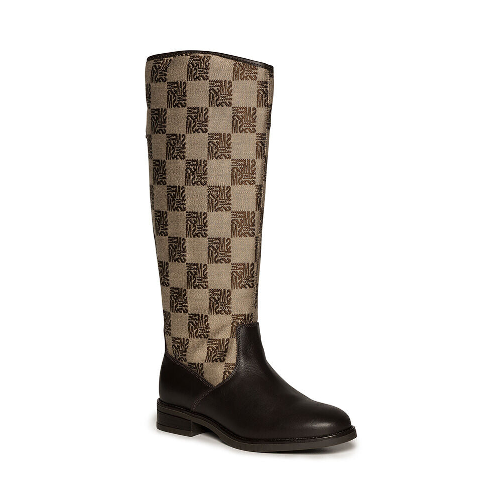 Steve Madden Vlora bottes hautes daim marron multi