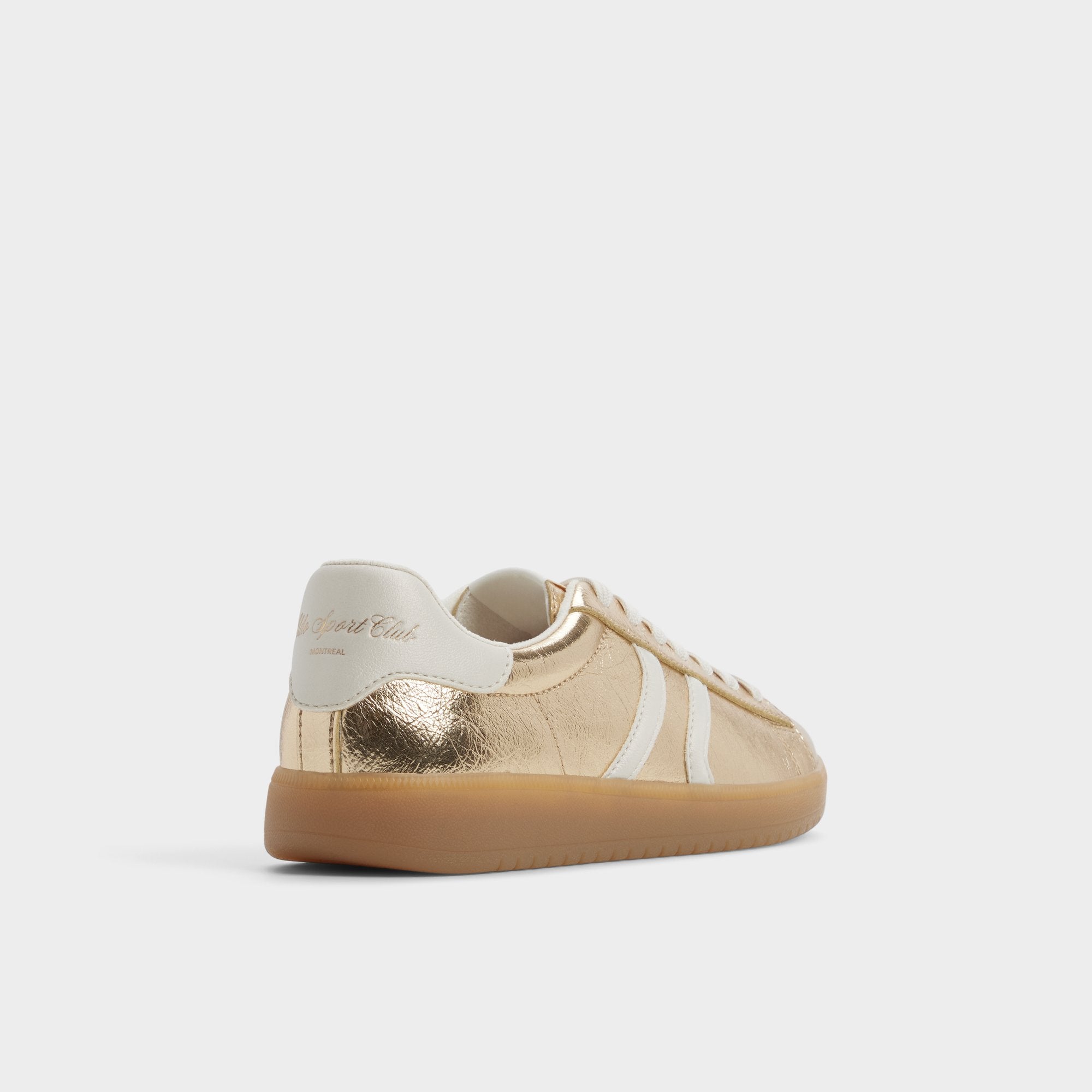 ALDO Chicsneaker2 baskets femme dorées