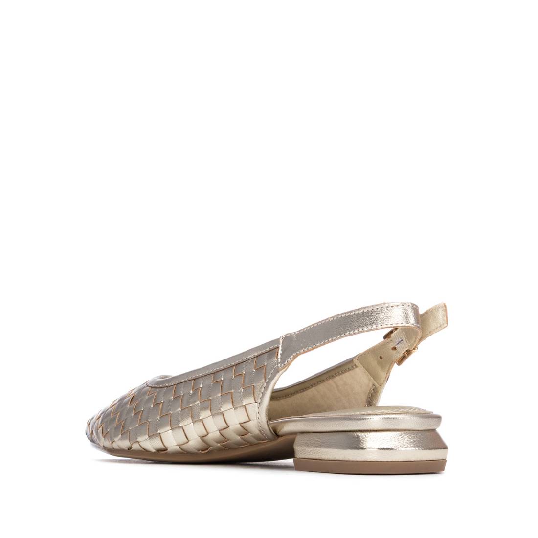 Carmela 16317602 sandale cuir doré bride cheville