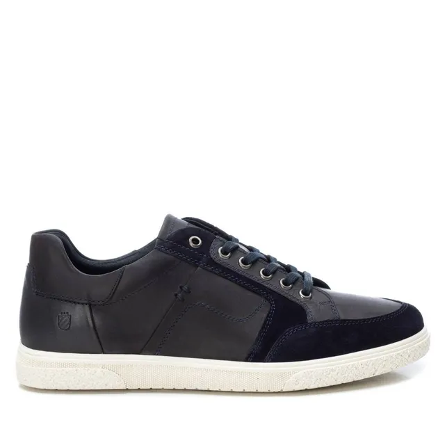 Carmela 16087403 Basket Homme Bleu Cuir
