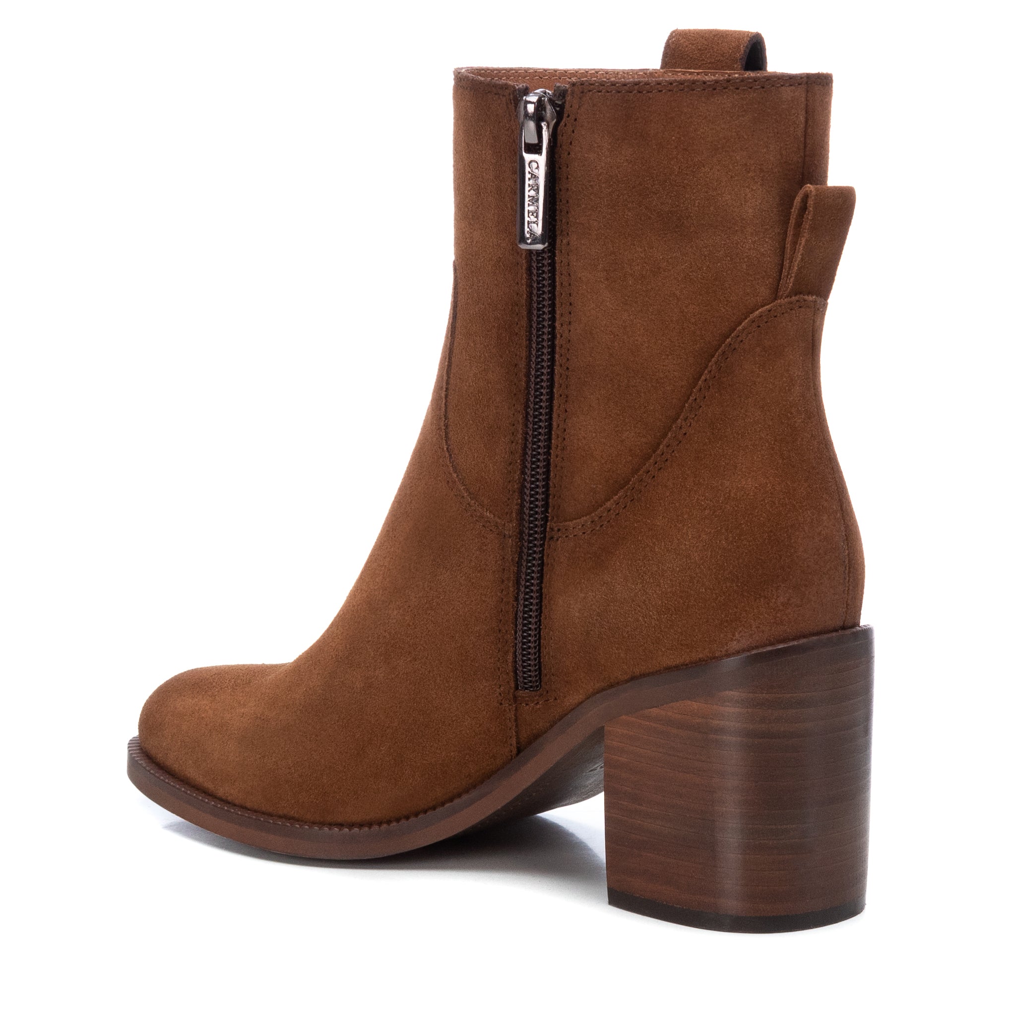 Carmela 16006001 bottine marron daim talon 7 cm