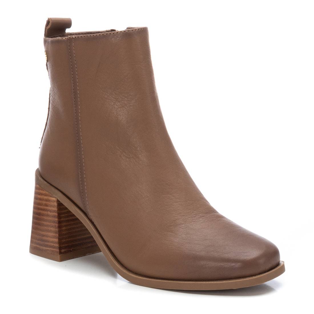 Carmela 16122803 bottine cuir marron talon 7 cm