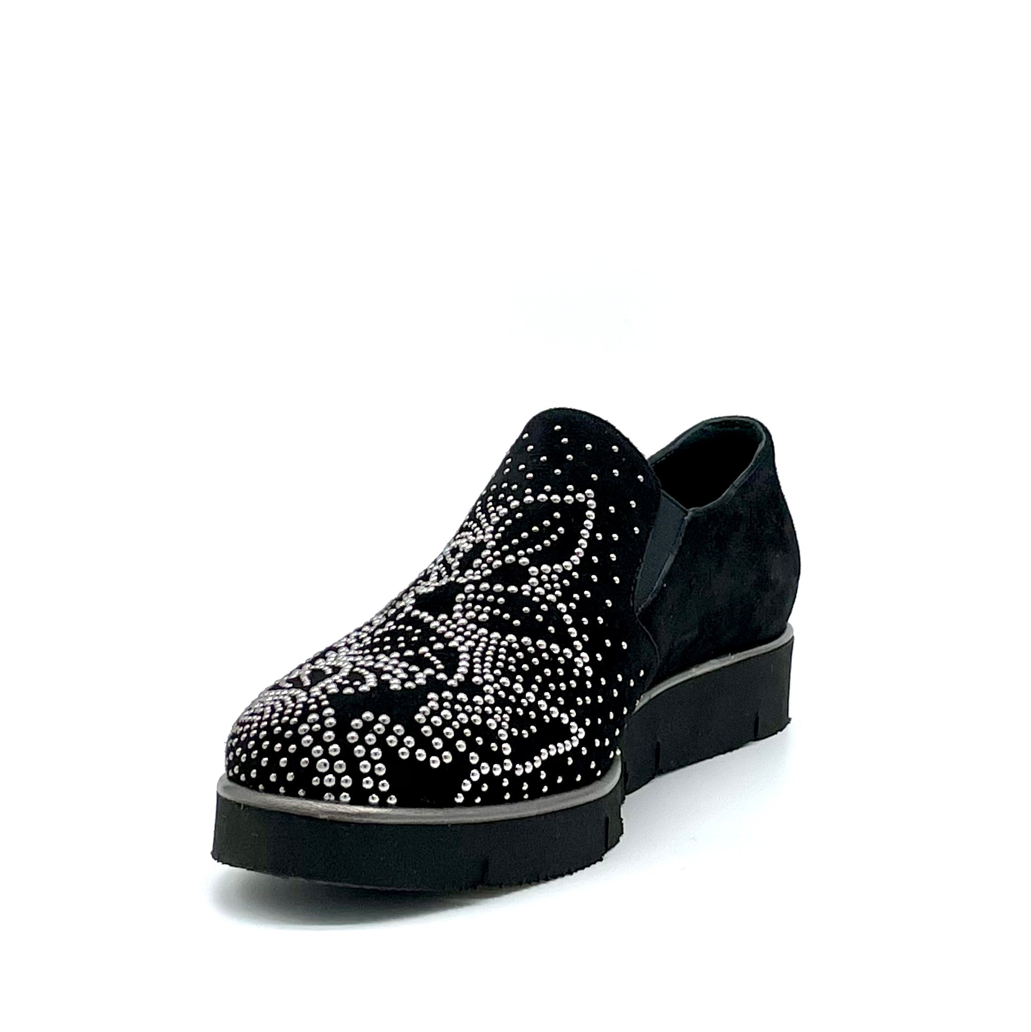Elata 59530 slip-on noir talon 3 cm