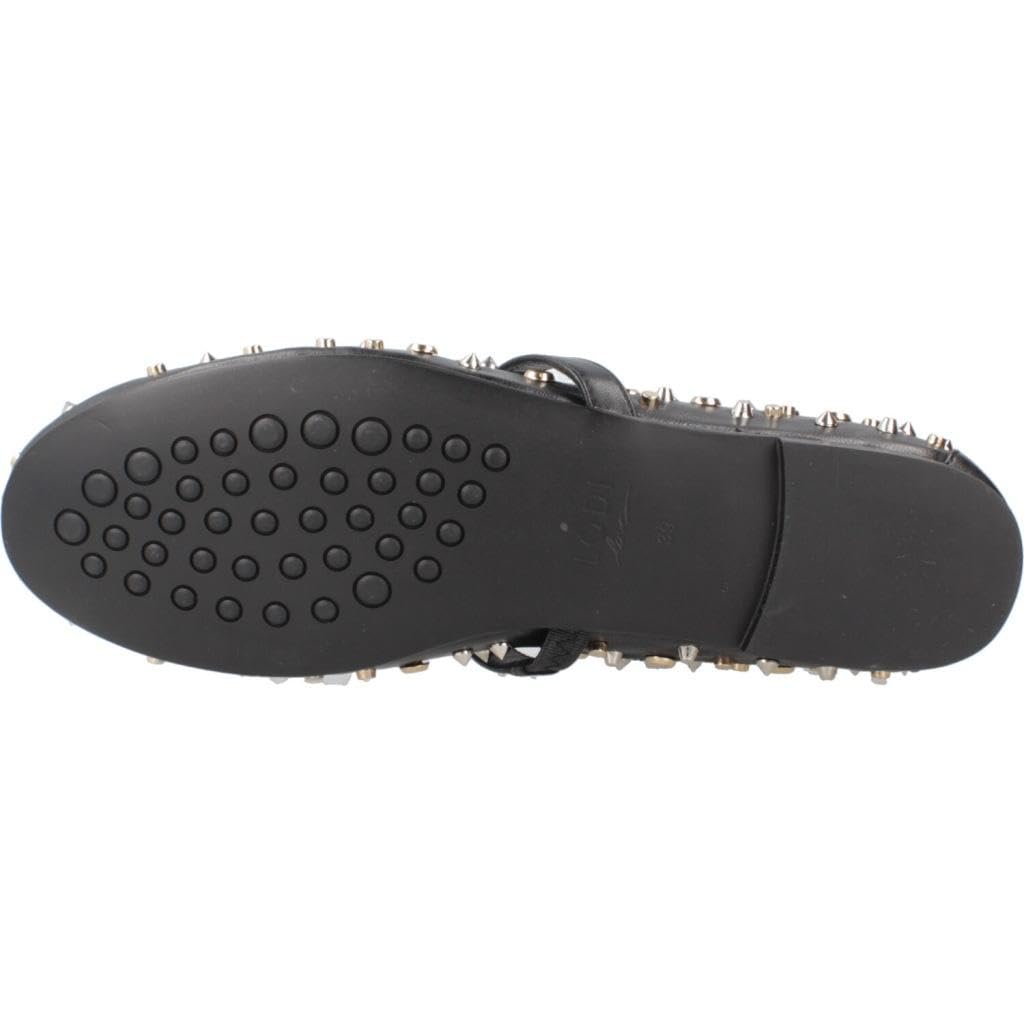 LODI DI5467 ballerines noires cuir véritable