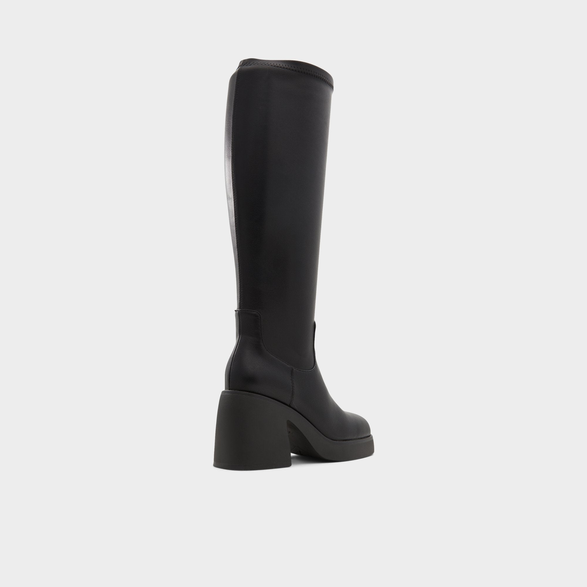 ALDO Auster-WC bottes hautes noires talon plat