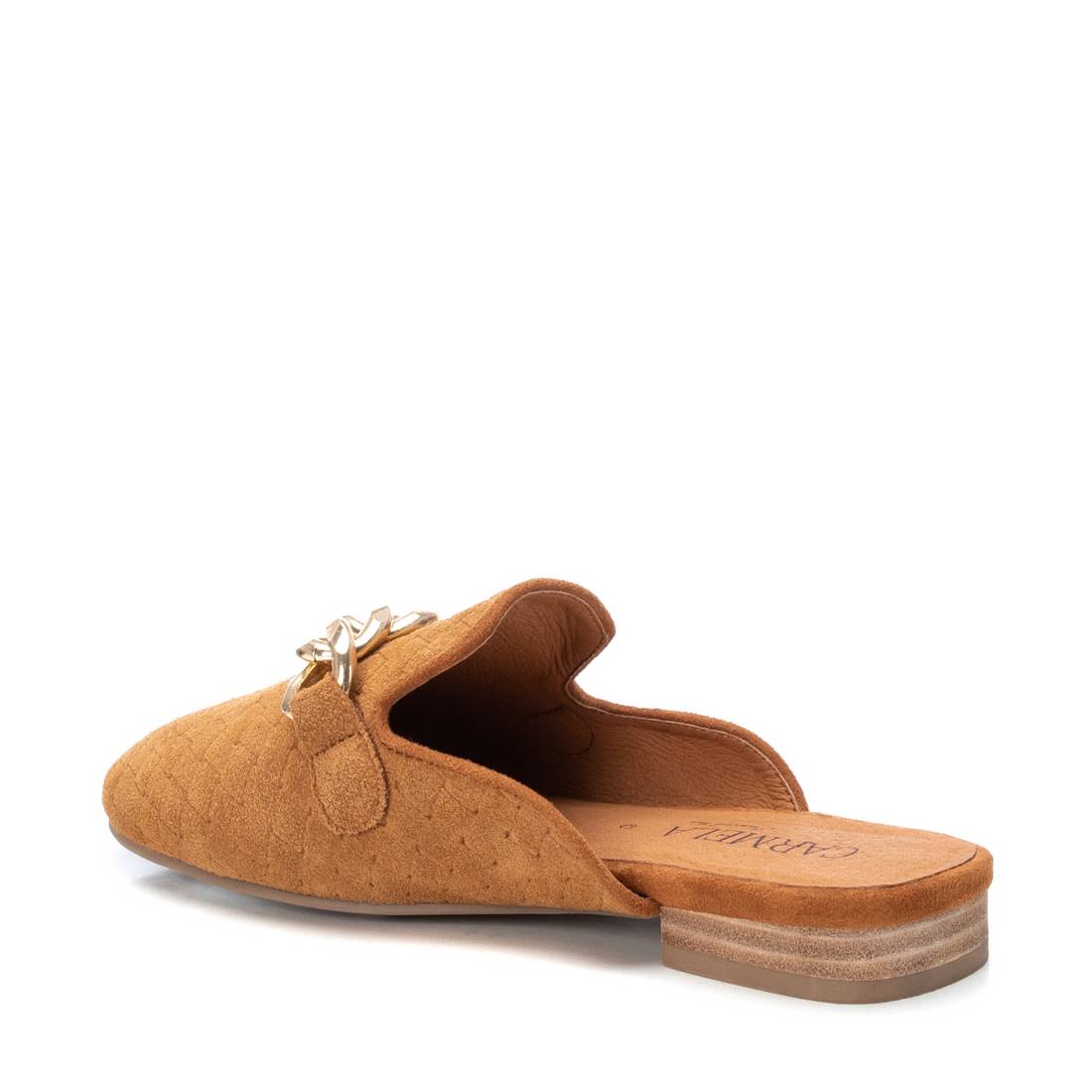 Carmela 16072102 mule femme marron serraje chaîne