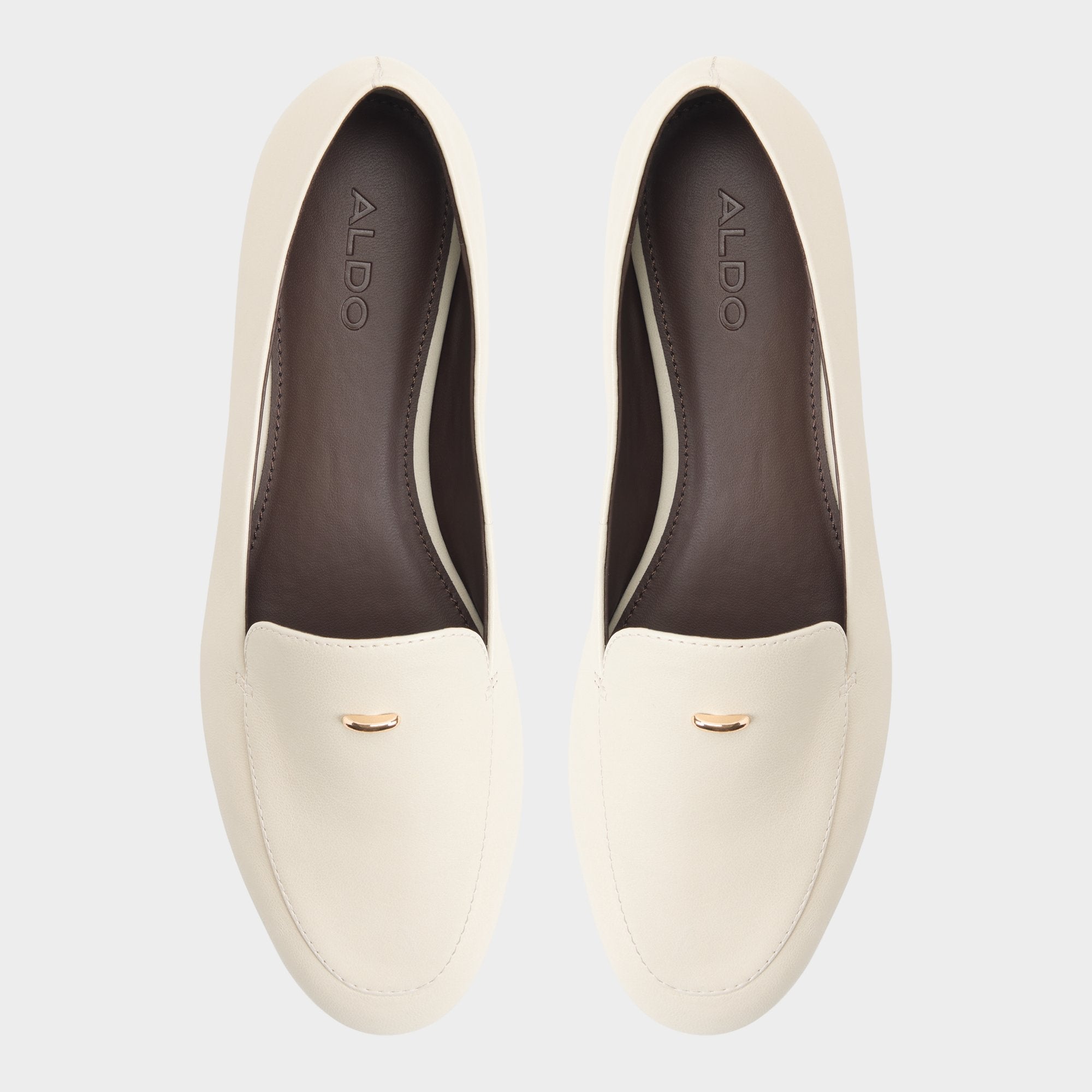 ALDO Daphia mocassins slip-on crème bureau