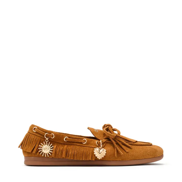 Steve Madden Rascals mocassins tan suede daim