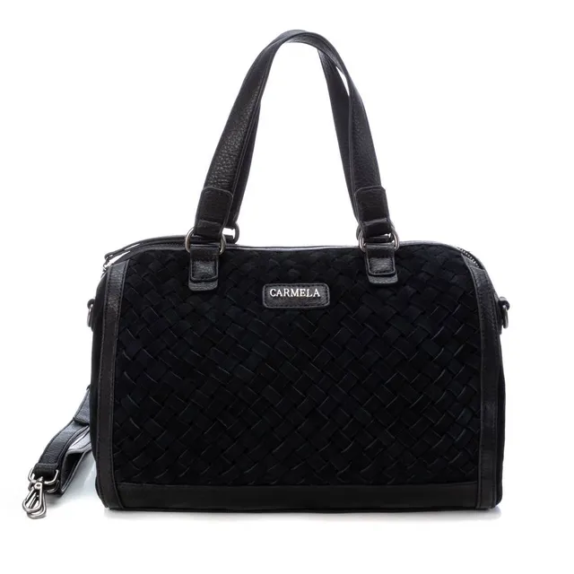 Carmela 18600101 sac cuir noir bowling