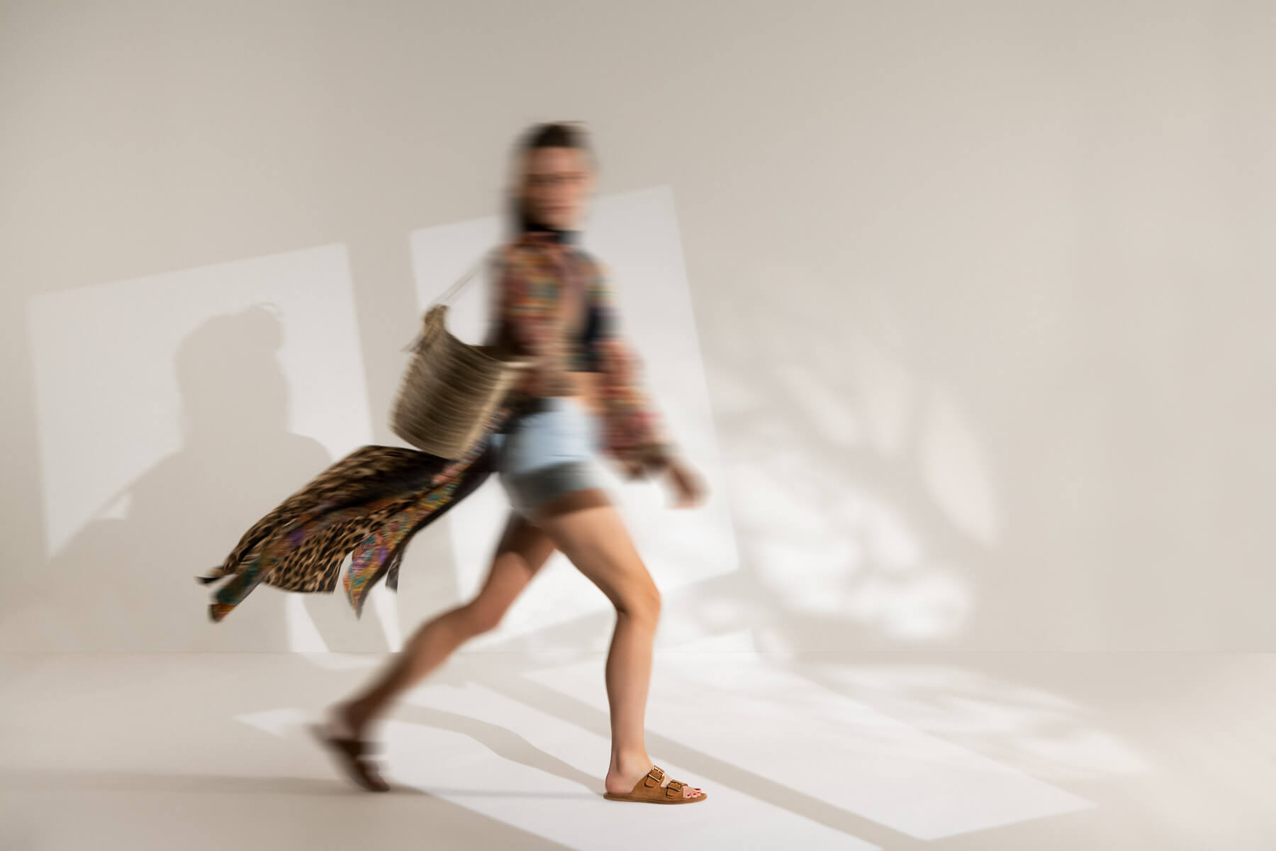 Coralie Masson Hanz sandales cuir camel plates